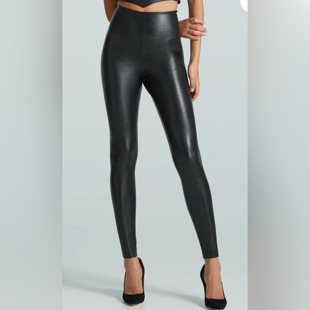 Commando, 7/8 Faux Leather Legging